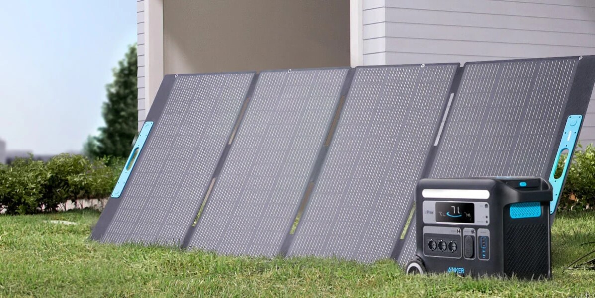 Neues Anker Solix PS400 Solarpanel liefert 400 Watt Leistung - 