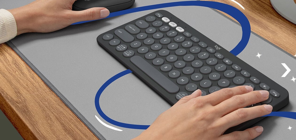 Universal-Tastatur Logitech Pebble Keys 2 vorgestellt - 