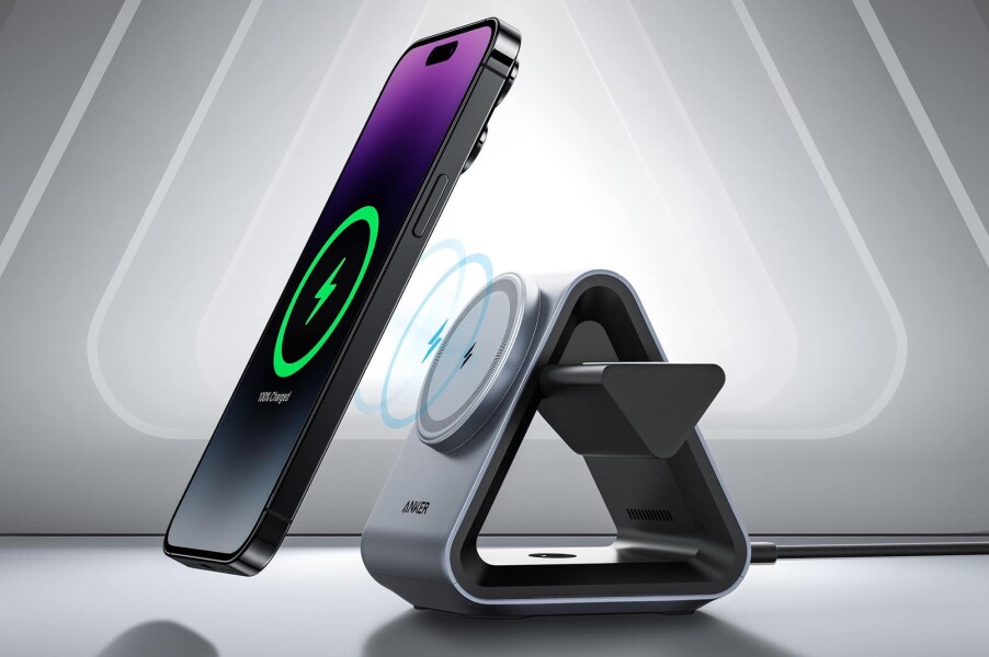 Anker stellt neues MagSafe-Ladegerät für iPhone, AirPods und Apple Watch vor - 
