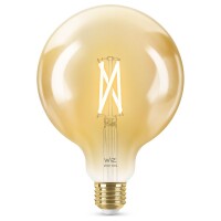 WiZ LED Smart Leuchtmittel in Amber 7W E27 G125 640lm