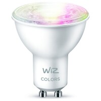 WiZ LED Smart Leuchtmittel RGBW in Weiß GU10 4,7W...