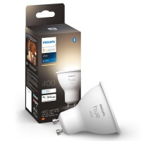 Philips Hue Bluetooth White LED GU10 5,2W 400lm Einerpack...