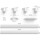 Philips Hue Bluetooth White & Color Ambiance Schienensystem Perifo Spot in Weiß 4x 5,2W 2040lm Starter-Set