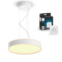 Philips Hue Bluetooth Pendelleuchte White Ambiance Enrave...