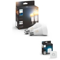 Philips Hue Bluetooth White Ambiance LED E27 60W 800lm...