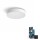 Philips Hue Bluetooth White Ambiance LED Deckenleuchte Enrave in Weiß 19,2W 2450lm inkl. Tap Dial Schalter in Schwarz 381mm