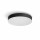 Philips Hue Bluetooth White Ambiance LED Deckenleuchte Enrave in Schwarz 33,5W 4300lm inkl. Tap Dial Schalter in Schwarz 425mm