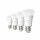 Philips Hue Bluetooth White LED E27 Birne - A60 9W 800lm Viererpack inkl. Tap Dial Schalter in Schwarz