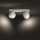 Philips Hue Bluetooth White Ambiance LED Deckenspot Buckram in Weiß 2x 5W 700lm GU10 2-flammig inkl. Tap Dial Schalter in Schwarz