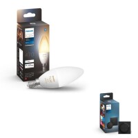 Philips Hue Bluetooth White Ambiance LED E14 5,2W 470lm...