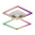 Smarte Zigbee Deckenleuchte Cano RGBW in Silber 24W 2800lm